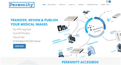 Desktop Screenshot of perennitysoft.com