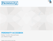 Tablet Screenshot of perennitysoft.com